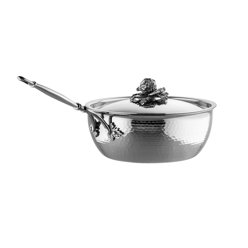 Hand-hammered, clad stainless steel Chef Pan from Ruffoni