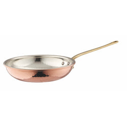 Hand-hammered copper, tin-lined fry pan from Ruffoni