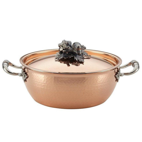 Ruffoni Opus Cupra hand hammered copper Chef's Pot