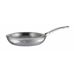 Hand-hammered, clad stainless steel fry pan from Ruffoni